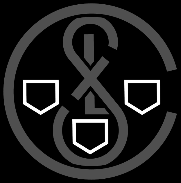 Schwarzes und weißes Logo des Real Madrid Fußballclubs mit einem weißen Anker in einem schwarzen Kreis mit einem weißen Rand und dem Text "Real Madrid" darunter.